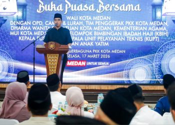 Pemko Medan Gelar Buka Puasa Bersama di Penghujung Ramadhan