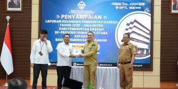 Pemkab Pakpak Bharat Serahkan LKPD Kepada BPK Sumut Tepat Waktu