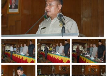 Rapat Paripurna DPRD Kabupaten Asahan Dalam Rangka Peyampaian Laporan Keterangan Pertanggung Jawaban (LKPJ) Bupati Asahan tahun 2025