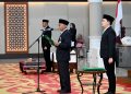 Lantik Empat Pejabat Tinggi Pratama, Rico Waas Tekankan Jabatan Harus Diemban dengan Ikhlas