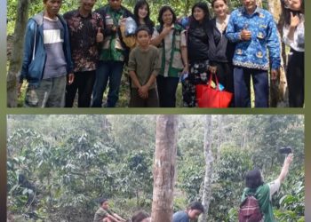 Dispangtan Kabupaten Pakpak Bharat Sambut Kunjungan Mahasiswi Institut Teknologi Del 