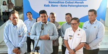 Kirim 1,050 Ton Cabai Merah ke Palangkaraya, Bobby Nasution Dorong Stabilitas Harga dan Kesejahteraan Petani