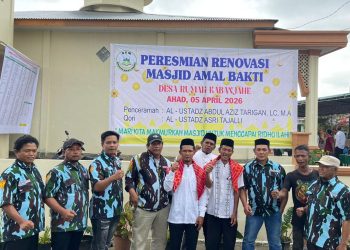 DPD IPK Kabupaten Karo Hadiri Peresmian Renovasi Masjid Desa Rumka