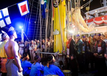 Hadiri Deck Reception ASEAN Plus Cadet Sail 2026, Rico Waas Kenalkan Medan Sebagai Kota Multikultural