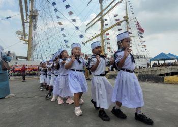 Kedatangan KRI Bima Suci Sandar di Pelabuhan Belawan, Momentum Inspirasi Maritim