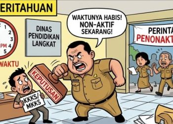 Diduga Penonaktifkan KKKS dan MKKS di Disdik Langkat Terkait Permasalahan Pengadaan, Apakah Benar?