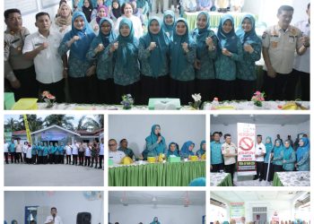 Pembinaan Lomba PHBS Dalam Lomba Tingkat Provinsi Sumatera Utara Di Danau Sijabut Kecamatan Air batu