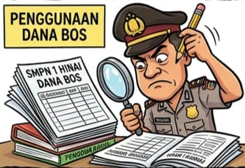 DPN LPK Minta APH Periksa dan Selidiki Penggunaan Dana BOS di SMP Negeri 1 Hinai