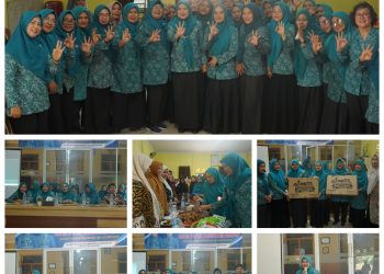 Ketua TP PKK Kabupaten Asahan Lakukan Pembinaan AKku Hatinya PKK di Desa Persatuan