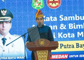 Rico Waas Tegaskan Kebersamaan dalam Keberagaman pada Halal bi Halal HIMPAK Kota Medan