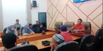 Keluhkan Bantuan Banjir Tidak Merata, Masyarakat Desa Securai Utara Datangi Gedung DPRD Langkat