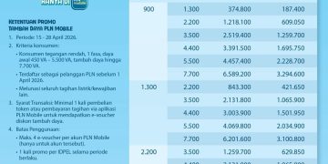 Yok Ada Diskon 50 % Tambah Daya di PLN Mobile