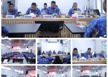 Wakil Bupati Asahan Pimpin Rapat Koordinasi Pemerintahan (Rakorpem) Bulan April Tahun 2026