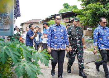 Wali Kota Medan Tinjau Jembatan Perlintasan Kereta Api di Gang Damai