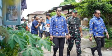 Wali Kota Medan Tinjau Jembatan Perlintasan Kereta Api di Gang Damai