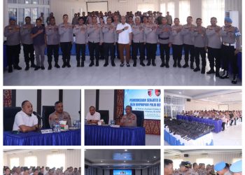 Propam Mabes Polri dan Polda Sumut Laksanakan Mitigasi Risiko Senpi di Polres Asahan