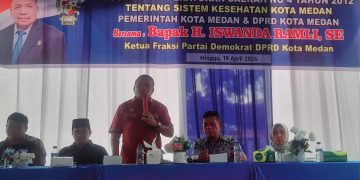 Sosialisasi Perda No 4/2012, Iswanda Ramli : Pemko Medan Dituntut Lebih Sigap Tingkatkan Pelayanan Kesehatan