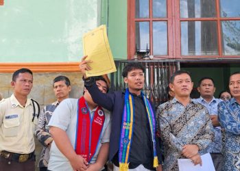 BEM IAKN Tarutung Gelar Aksi Tuntut Transparansi Beasiswa PPA yang Tak Kunjung Terealisasi