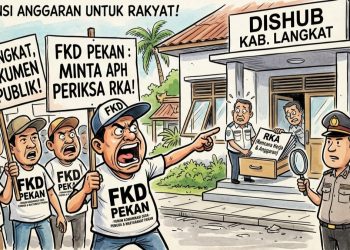 FKD PEKAN Minta APH Periksa RKA di Dishub Langkat