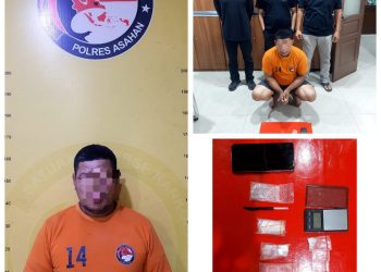 Polres Asahan Ungkap Kasus Narkotika di Perkebunan Sawit, Satu Tersangka Diamankan