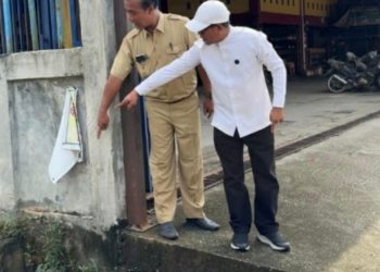 Bupati Tinjau Sejumlah Drainase Di Kota PKL Kerinci Bersama PUPR