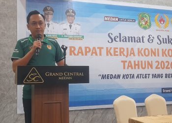 KONI Medan Gelar Rapat Kerja 2026, Wali Kota Harapkan Raih Prestasi di Tengah Anggaran Minim