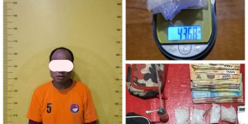 Polres Asahan Ungkap Peredaran Sabu di Perkebunan Sawit, 43,68 Gram