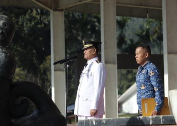 Pemkab Pakpak Bharat Melaksanakan Upacara Peringatan Hari OTDA