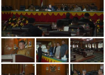 Wakil Bupati Asahan Hadiri Rapat Paripurna DPRD Kabupaten Asahan