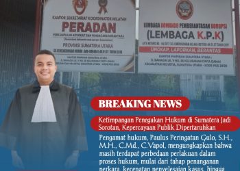 Ketimpangan Penegakan Hukum di Sumatera Utara Jadi Sorotan