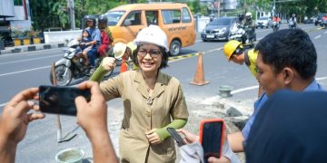 Terima Aduan Masyarakat, Pemko Medan Langsung Eksekusi Lubang di Jalan Raden Saleh