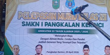 SMKN 1 Pangkalan Kerinci Gelar Pelepasan Siswa Angkatan 22 Tahun Ajaran 2025/2026