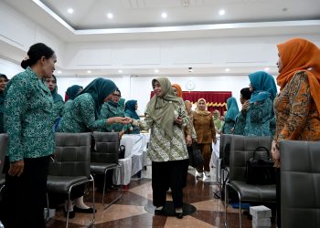 Supervisi PKK Sumut di Sergai,  Kader Didorong Perkuat Program untuk Indonesia Emas 2045