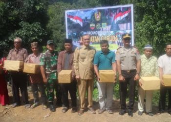 Kodim 0206/Dairi Laksanakan Ground Breaking Jembatan Garuda, Buka Akses Dua Dusun di Desa Kaban Tengah Pakpak Bharat