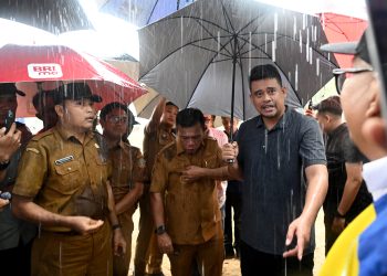 Gubernur Sumut Bobby Nasution Desak Percepatan Proyek Tanggul dan Sabodam Sungai Tukka