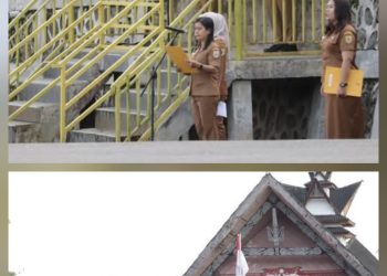 Apel Gabungan ASN Pemkab Pakpak Bharat Di Awal Bulan  Sekda Tekankan ,Tetap Disiplin Dan Semangat Bekerja 