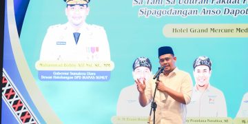 Pelantikan IKANAS Sumut, Bobby Nasution Tekankan Tiga Kunci Organisasi Maju