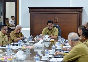 Terima Kunjungan Bupati Asahan,  Bobby Nasution Pastikan Percepatan Pembangunan Infrastruktur