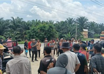 Dinilai Merugikan, Tiga Desa Warga Demo PT.Permata Hijau Indonesia 