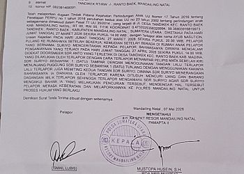 ‎Pemilik Toko Di Tandikek Diduga Aniaya Anak Dibawah Umur Disaksikan Oknum Polisi, Dilaporkan Ke Polres Madina