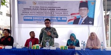Sosialisasi Perda No. 3/2021, Edwin Sugesti Nasution : Pastikan Data Kependudukan Langkap dan Sinkron 