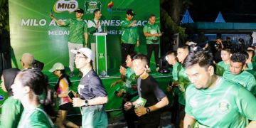 Rico Waas Lepas Ribuan Pelari, Medan Siap Jadi Tuan Rumah Event Lari Skala Besar
