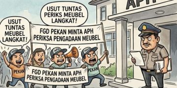 Hore!! Jalan Ahmad Yani Kwala Begumit Akan Diaspal Tahun Ini