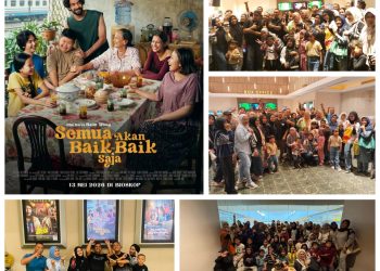 Alumni SMU Negeri 1 Kisaran 03 dan Keluarga Nonton Bareng Film Karya Baim Wong “Semua Akan Baik Baik Saja”