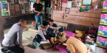 Kapolsek Lingga Bayu Dan Personel Laksanakan Jumat Berkah Di Desa Kampung Baru dan Dusun Ranto Sore