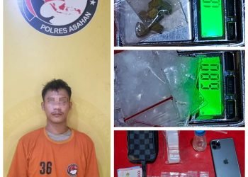 Sat Narkoba Polres Asahan Tangkap Pengedar Sabu dan Ekstasi