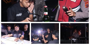 Cegah peredaran Narkoba dan gangguan Kamtibmas, Polres Asahan Gelar Razia di Pusat Hiburan Malam 