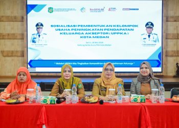 Dongkrak Ekonomi Keluarga Akseptor, Pemko Medan Gelar Sosialisasi Pembentukan Kelompok UPPKA