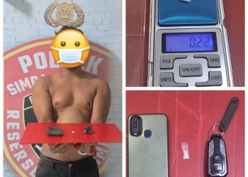 Polsek Simpang Empat Amankan Pelaku Sabu di Perladangan Sawit, Satu Orang Buron