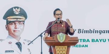 Rico Waas Ajak Pelajar IPA Kota Medan Kompak Tolak Judi Online